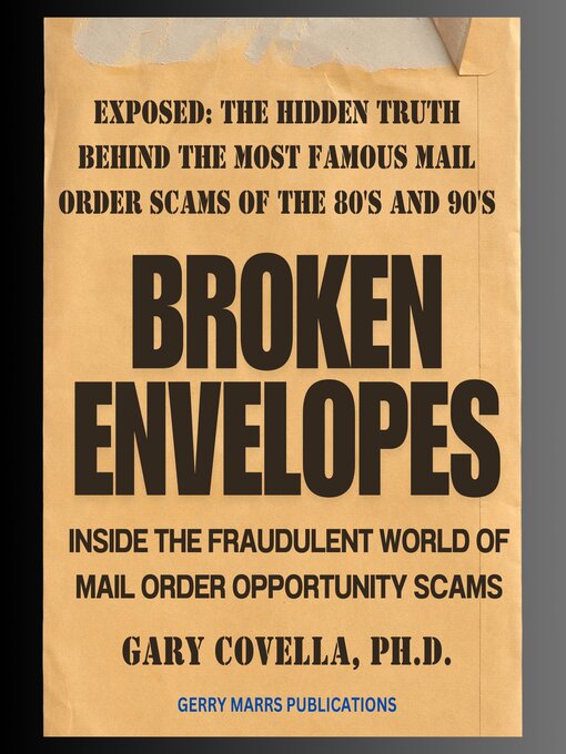 Title details for Broken Envelopes by Gary Covella, Ph.D. - Wait list